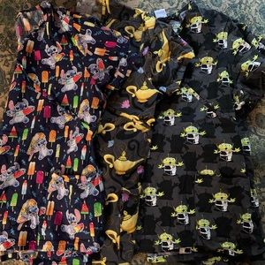 Disney XL scrub tops